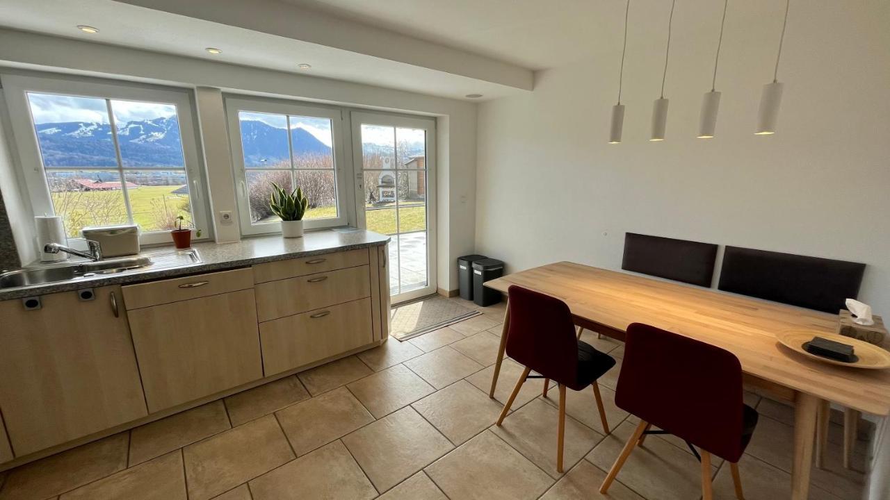 Ferienwohnung Alpen-Panorama Immenstadt im Allgaeu Exterior photo